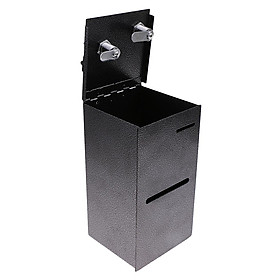 Drop Box - Steel Rake - Toke Box - Double Locking - All Metal - Home Style -