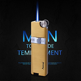Mua Vỏ Hột Quẹt Bật Lửa Aomai Khò 1 Tia Gas Đá AM-318 Đẹp Độc Lạ Lửa Khò Mạnh Mẽ - Dùng Gas Cao Cấp
