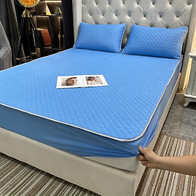 Mua Tấm bảo vệ đệm cao su non tặng kèm 2 vỉ gối đầu cao cấp