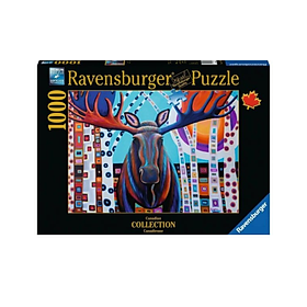 Xếp hình puzzle Winter Moose 1000 mảnh RAVENSBURGER 139798