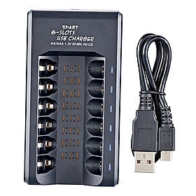 Universal AA/AAA Battery Charger  USB  for