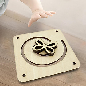 Wooden Busy Board DIY Material Learning Activities Early Education Learning Skill Toy Wooden Toys Activity Board for Children Kids Gifts