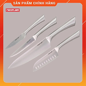 Bộ dao 5 món Neoflam, Dao làm bằng inox 430 không gỉ