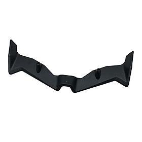 Front Aerodynamic Winglet Windshield Guard Sturdy Black for Pcx125 Pcx160 Easily Install Motorcycle Spare Parts
