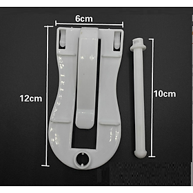 1 CÁI KẸP NAN MỰC NHỰA TRẮNG DÙNG CHO CHIM, VẸT