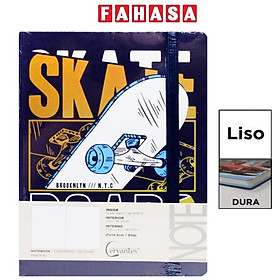 Sổ Ghi Chú Skateboard A5 - Giấy Trơn - 192 Trang 80gsm - Cervantes PB829-92 - Mẫu 2