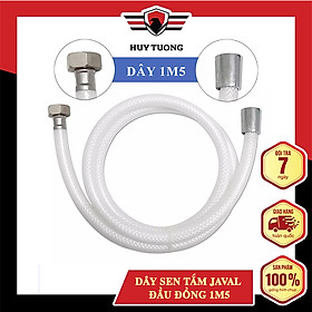 Mua Dây sen tắm Javal đầu đồng và đầu nhựa đa năng dài 1m2 và 1m5 cao cấp - Huy Tưởng