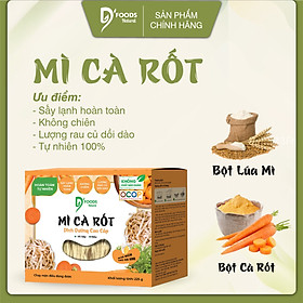 Mì cà rốt dinh dưỡng cao cấp - Túi 225g