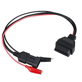 16Pin to 3Pin Female OBDII Diagnostic Connector Adapter Cable for Fiat