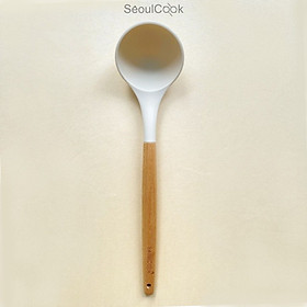 Mua Vá silicon cao cấp chịu nhiệt chống dính cán gỗ Seoulcook  dùng cho nhà bếp  an toàn và dễ dàng vệ sinh