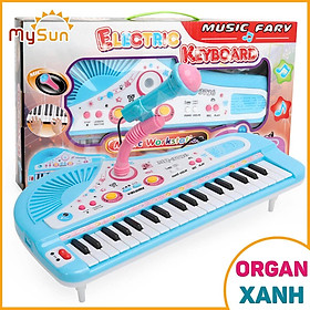 Đàn Piano Organ mini đồ chơi âm nhạc cụ cho bé gái trai phát triển trí tuệ thông minh MySun