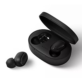 Tai Nghe Bluetooth 5.0 CAPARIES V5 A6S - (Tai Nghe Không Dây) Chống Nước - Chống ồn - Tích Hợp Micro - Tự Động Kết Nối - Nhỏ gọn - Âm Thanh 8.0 HD - Tương Thích Cao Cho Tất Cả Điện Thoại - Chính Hãng