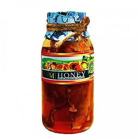 M Honey - Mật ong ngâm Gừng huyết - Hỗ trợ phòng chống ung thư - 100ml