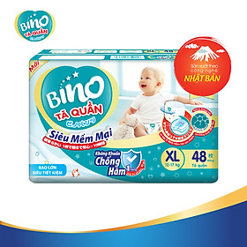 Tã quần Bino pants XL48 công nghệ Nhật Bản kháng khuẩn