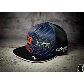 Nón hiphop, mũ snapback Racing phối vải kaki phối lưới phong cách thể thao đường phố siêu đẹp