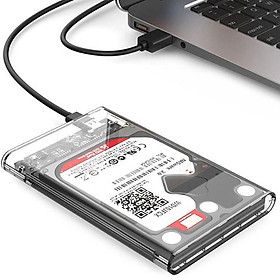 Mua Box ổ cứng 2.5 inch trong suốt USB type-C