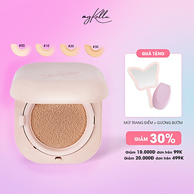 Phấn Nước myKella Che Phủ Khuyết Điểm, Dưỡng Da Mềm Mịn - PERFECTION CUSHION 15g