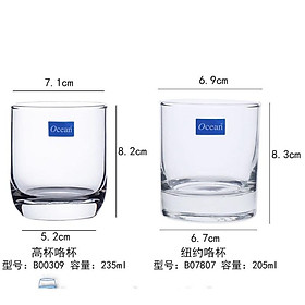 BỘ 6 CỐC THỦY TINH TOP DRINK - 235ML