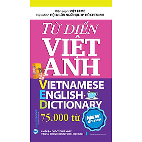 Từ Điển Việt - Anh Khoảng 75.000 Mục Từ (Tái Bản) -  Vanlangbooks