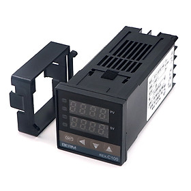 PID Digital Temperature Controller REX-C100FK02-V*DA 0 To 400°C K Type Input SSR Output