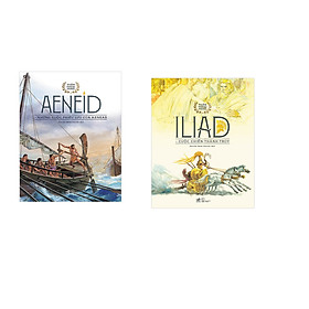 [Download Sách] Combo 2 cuốn sách: Thần thoại vàng: Aeneid những cuộc phiêu lưu của Aeneas + Iliad cuộc chiến thành Troy