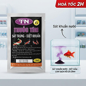 Thuốc Tím (50g): Sát khuẩn nước, diệt nấm, làm sạch hồ cá cảnh
