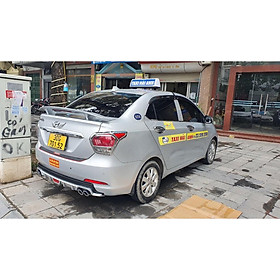 Lippo, Lip Chia Pô,Ốp Cản Sau Cho xe Hyundai I10 Hàng Cao Cấp Loại 1