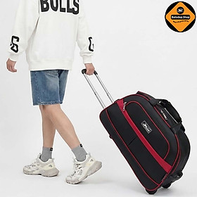 Túi Du Lịch Cần Kéo Cao Cấp Xbags Classic XB6102 Màu Đen - Chống Nước, Nhiều Ngăn, Bánh Xe Xoay 360 Độ Tiện Lợi, Sang Trọng!