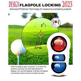 Mua Thiết kế 2023 – Máy laser Đo Khoảng Cách cho người chơi Golf Rangefinder - ống nhòm Săn Bắn - Đo Xa Laser – Loại 1