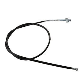 Motorcycle Rear Brake Cable Assembly for Yamaha PW50 - Black
