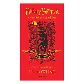 Harry Potter and the Prisoner of Azkaban (Gryffindor Edition Paperback) (English Book)