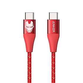 Cáp Sạc ANKER Powerline+ II USB-C To USB-C Phiên Bản Marvel - A9547 / A9549 - Hàng Chính Hãng