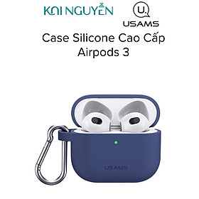 Mua Case bảo vệ silicone dành cho Airpods 3 hiệu USAMS Nhiều màu  Tặng kèm móc khóa - Hàng chính hãng