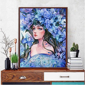 Mua Tranh sơn dầu số hoá tự tô đã căn sẵn khung 40x50 cm (painting by number) - Asul