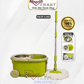 Mua Bộ Cây Lau Nhà Xoay Tay 360 Độ Lock & Lock MOP-L003 - 2 Bông Lau