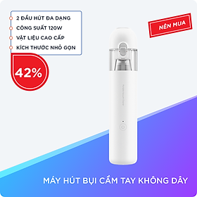 Máy Hút Bụi Cầm Tay 2 Đầu Hút Đa Dạng, Công Suất 120W Tốc Độ Lên Đến 88000 vòng/phút Với Kích Thước Chỉ 267 x 55 x 55mm