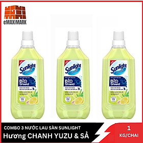 Mua Nước lau sàn SUNLIGHT Hương Chanh YUZU SẢ 1KG