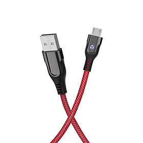 Mua Cáp Sạc Chính Hãng Hoco U54 Micro - 1 2M -tặng dây quấn cap-Hàng Chính Hãng