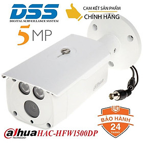 Mua Camera HDCVI thân to Dahua DH-HAC-HFW1500DP 5MP hồng ngoại 80m hàng chính hãng DSS Việt Nam