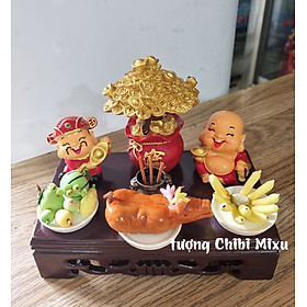 Mua Combo Thần Tài - Thổ Địa y hình cho Khách 469K (tặng kèm 10 nhang)
