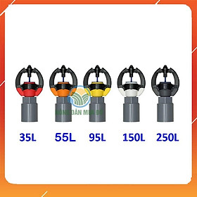 Mua 10 Béc Phun Mưa  Tưới Cây Tưới Rau SD9000 Phun Xa Phủ Đều Tặng Kèm Đầu Nối Ren Trong 17-21MM