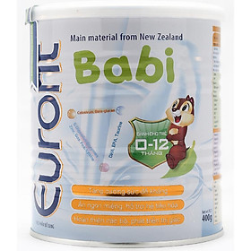 Sữa eurofit Babi 900g (Cho trẻ từ 0 đến 12 tháng)