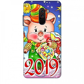 Ốp lưng dành cho điện thoại XIAOMI POCOPHONE F1 Heo Xuân 2019