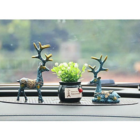 Mua Home Decoration Accessories Elk Figurine Miniature Garden ...