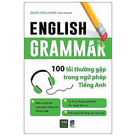 Hình ảnh Sách  English grammar  100 lỗi thường gặp trong ngữ pháp tiếng anh - BẢN QUYỀN