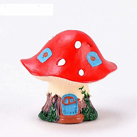 Mua KHO-HN * Mô hình ngôi nhà nấm truyện cổ tích dùng trang trí tiểu cảnh  terrarium  móc khóa  DIY