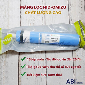 Lõi lọc nước số 4, màng lọc nước RO HID-OMIZU 75G lọc nhanh