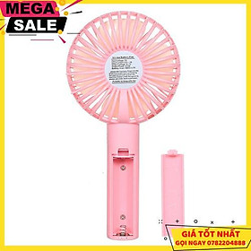 Mua Quạt Mini Cầm Tay Có Đế   3 Chế Độ Gió  - Có Dây Sạc - Giao Hàng Toàn Quốc