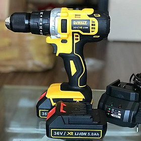 Mua Máy khoan dùng pin DeWALT 36V - Động cơ 775 - Không chổi than - Pin 5 cell - 5Ah