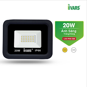 Đèn Pha GM Thương Hiệu IVARS - Công Suất 10W/20W/30W - Hàng chính hãng